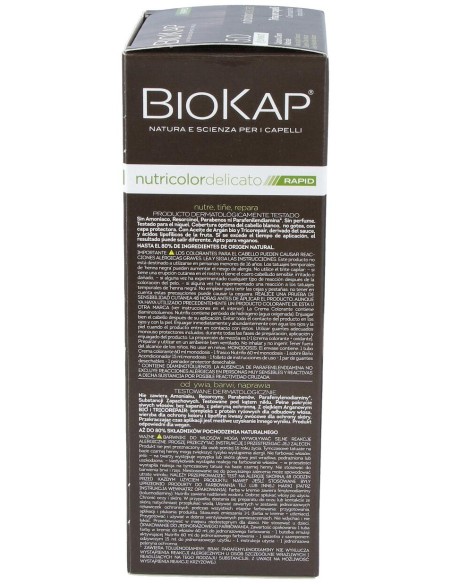 Biokap Rapid Tinte Nro 5.0 Castaño Claro Natural 140Ml
