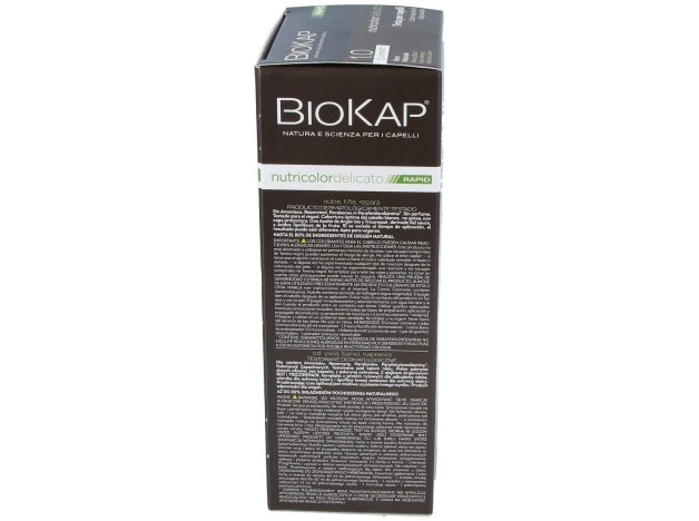 Biokap Rapid Negro Natural 1.0 Tubo 140Ml.