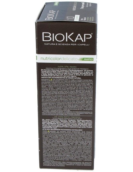 Biokap Rapid Negro Natural 1.0 Tubo 140Ml.