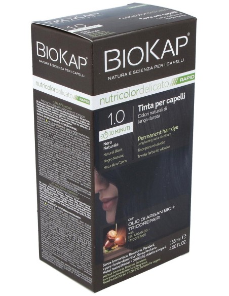 Biokap Rapid Negro Natural 1.0 Tubo 140Ml.