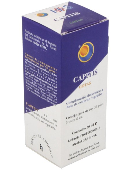 Capitis Gotas 50Ml.