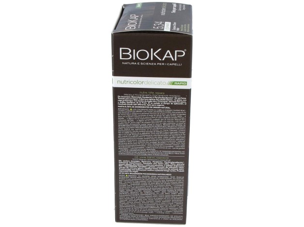 Biokap Rapid Castaño Miel Claro 5.34 Tubo 140Ml.