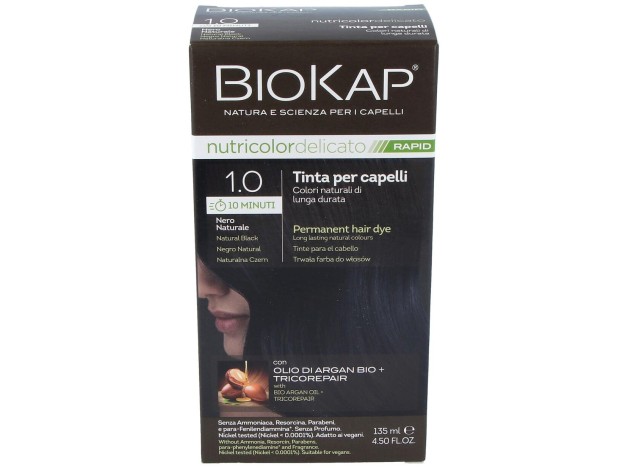 Biokap Rapid Negro Natural 1.0 Tubo 140Ml.