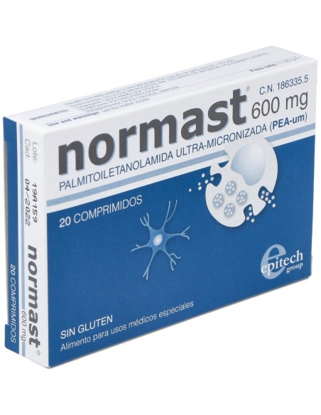 Normast 600 Mg, 20 Comprimidos
