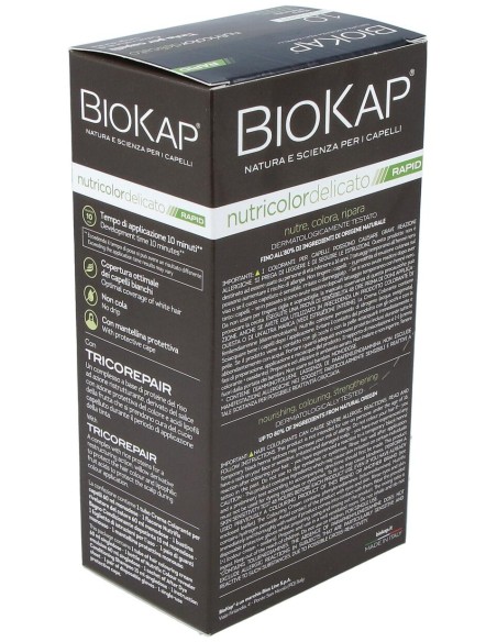 Biokap Rapid Negro Natural 1.0 Tubo 140Ml.