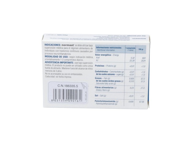 Normast 600 Mg, 20 Comprimidos