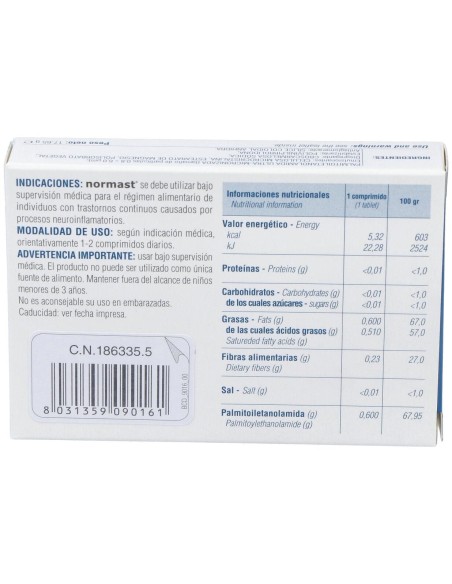 Normast 600 Mg, 20 Comprimidos