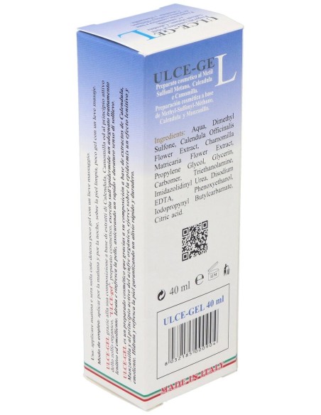 Herboplanet Ulce Gel 40Ml Ulcères Et Varices