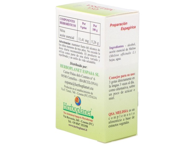 Qsa Melissa Gotas 10Ml.