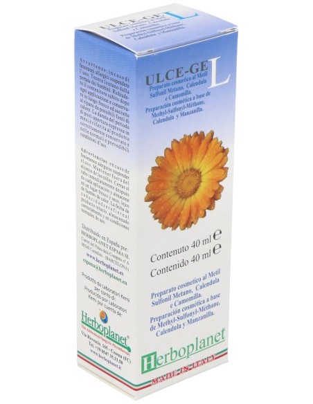 Herboplanet Ulce Gel 40Ml Ulcères Et Varices