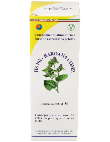 Hs 102 Bardana Comp. Gotas 100Ml S/Al