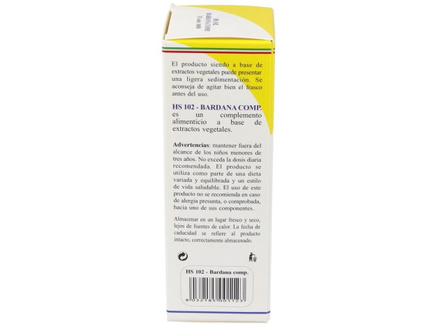 Hs 102 Bardana Comp. Gotas 100Ml S/Al