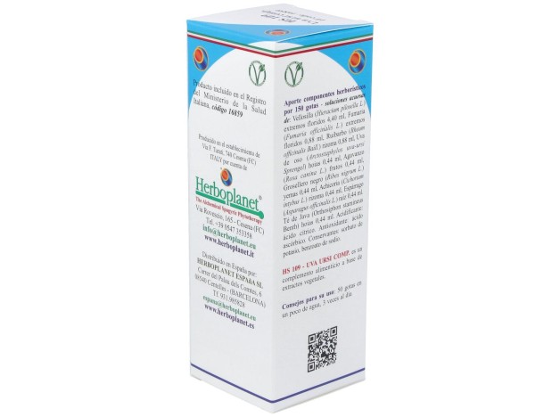 Hs 109 Uva Ursi Comp. Gotas 100Ml. S/Al