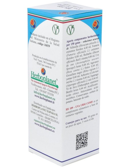 Hs 109 Uva Ursi Comp. Gotas 100Ml. S/Al