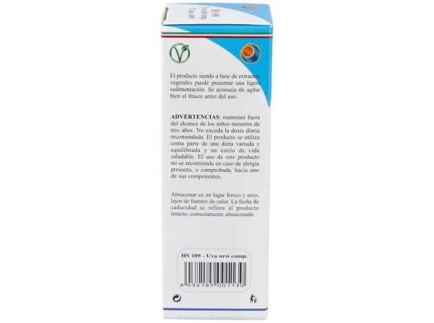 Hs 109 Uva Ursi Comp. Gotas 100Ml. S/Al