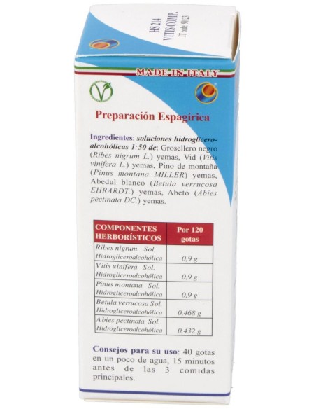Hs 214 Vitis Comp. Gotas 50Ml.
