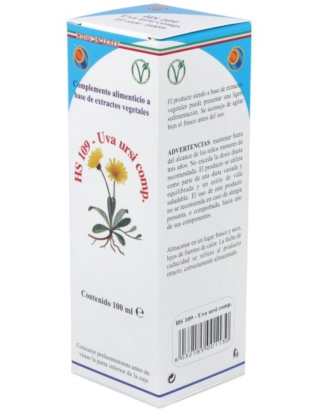 Hs 109 Uva Ursi Comp. Gotas 100Ml. S/Al