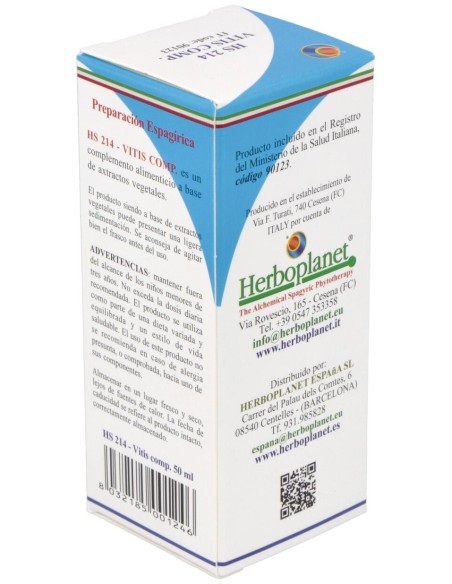 Hs 214 Vitis Comp. Gotas 50Ml.