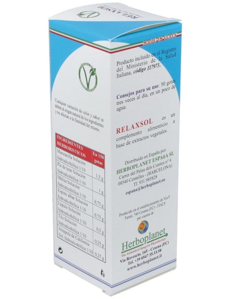 Relaxsol Gotas 100Ml.