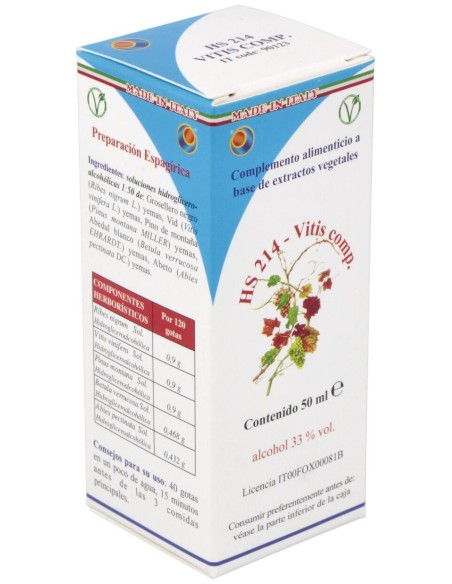Hs 214 Vitis Comp. Gotas 50Ml.