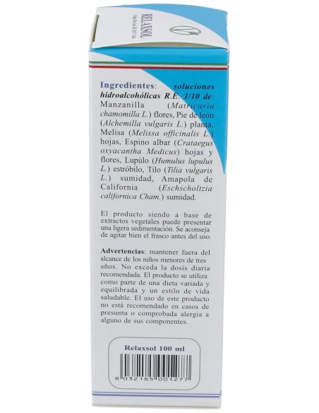 Relaxsol Gotas 100Ml.
