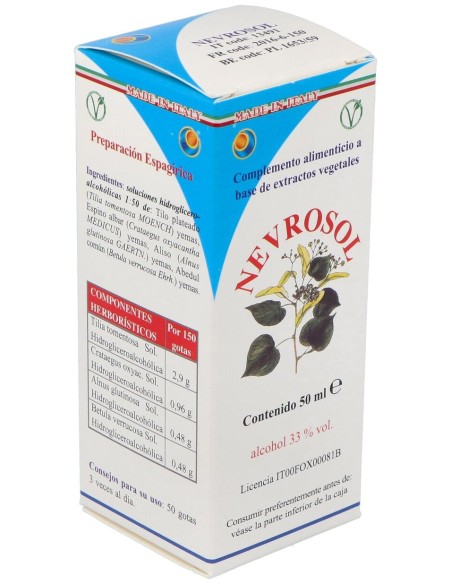 Nevrosol Gotas 50Ml.
