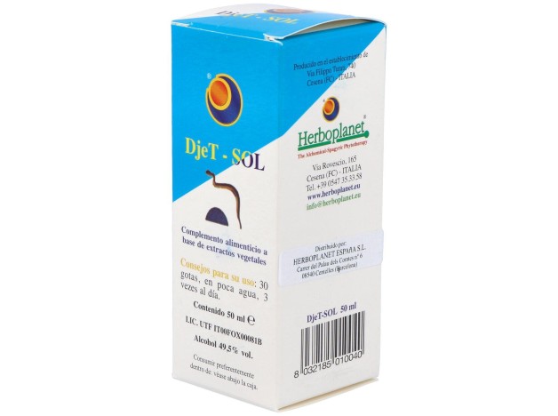 Herboplanet Djet-Sol Gotas 50Ml