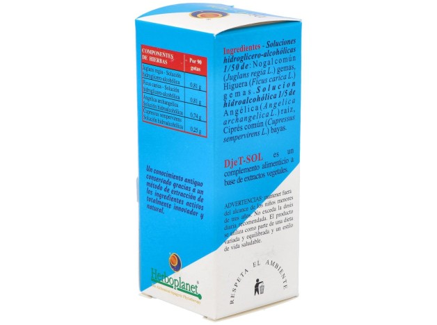 Herboplanet Djet-Sol Gotas 50Ml