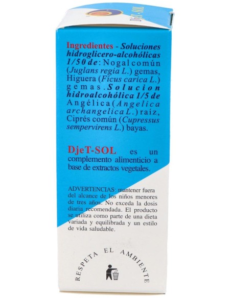 Herboplanet Djet-Sol Gotas 50Ml