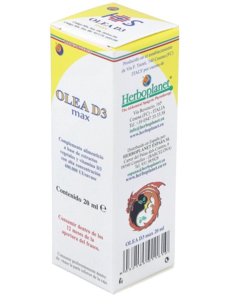 Olea D3 Max Gotas 20Ml.