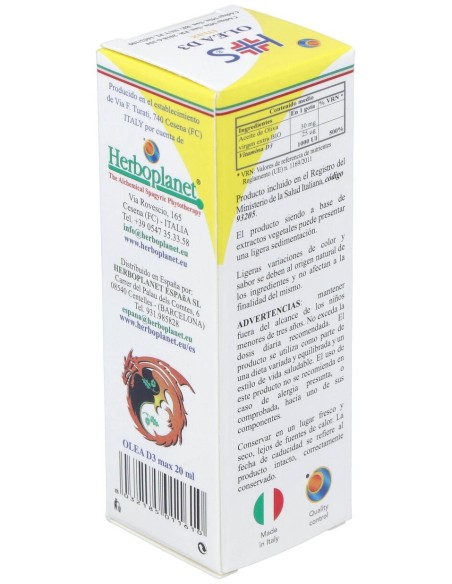 Olea D3 Max Gotas 20Ml.