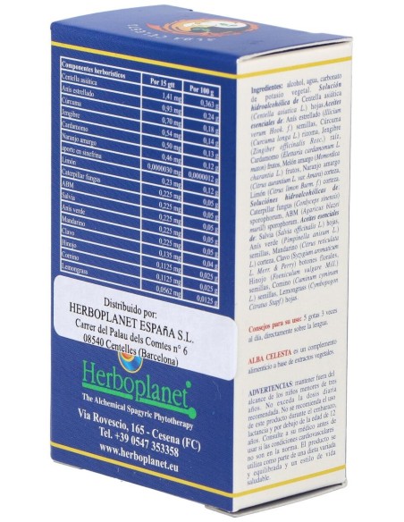 Alba Celesta Gotas 10Ml.