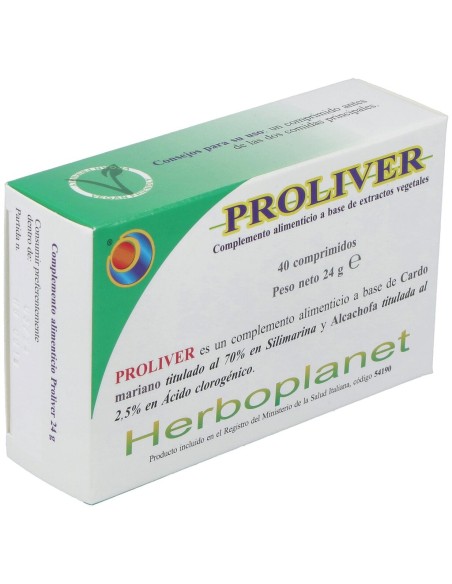 Herboplanet Proliver 40Comp