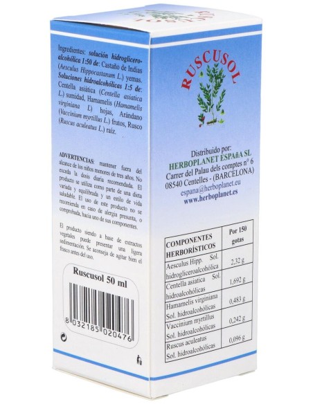 Ruscusol Gotas 50Ml.