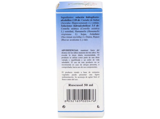 Ruscusol Gotas 50Ml.