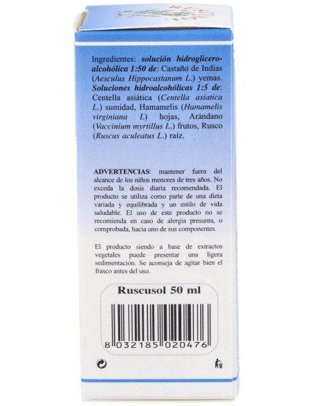 Ruscusol Gotas 50Ml.