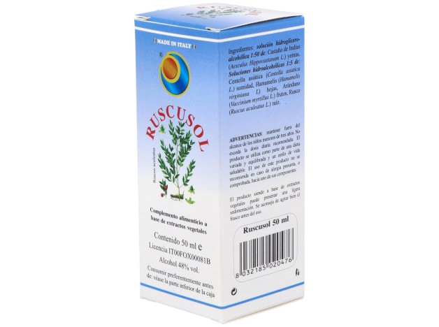 Ruscusol Gotas 50Ml.