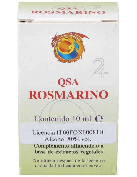 Herboplanet Qsa Rosmarino Romero Gotas 10Ml