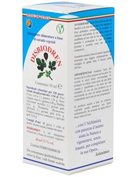 Disbiodren Gotas 50Ml.