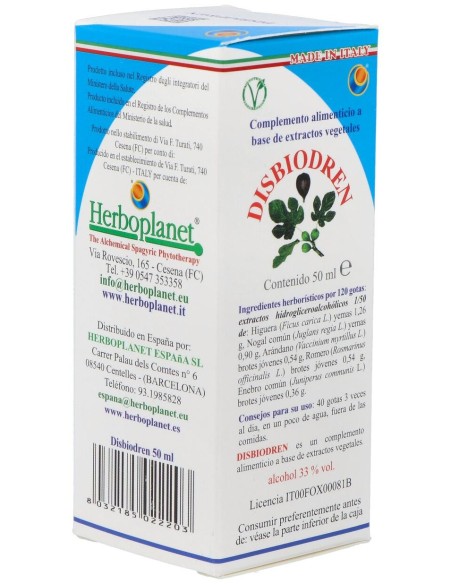 Disbiodren Gotas 50Ml.