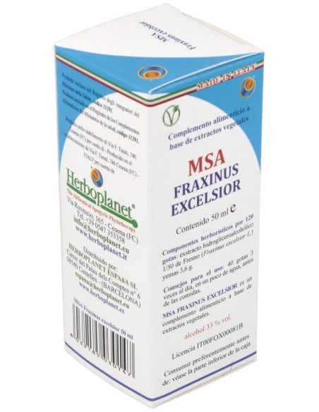 Msa Fraxinus Excelsior Yemas 50Ml.