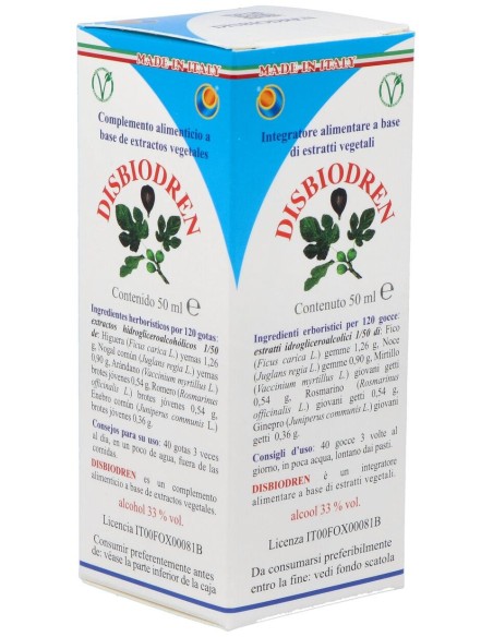 Disbiodren Gotas 50Ml.