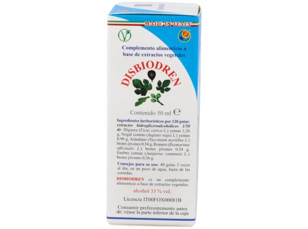 Disbiodren Gotas 50Ml.