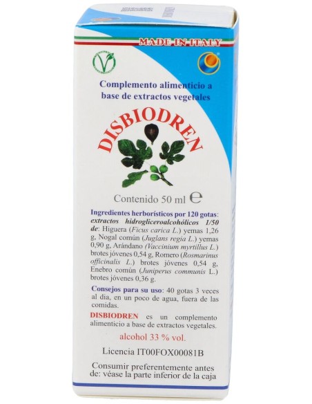 Disbiodren Gotas 50Ml.