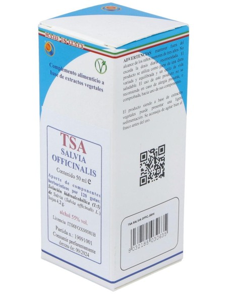 Herboplanet Tsa Salvia Officinalis Folhas 50Ml