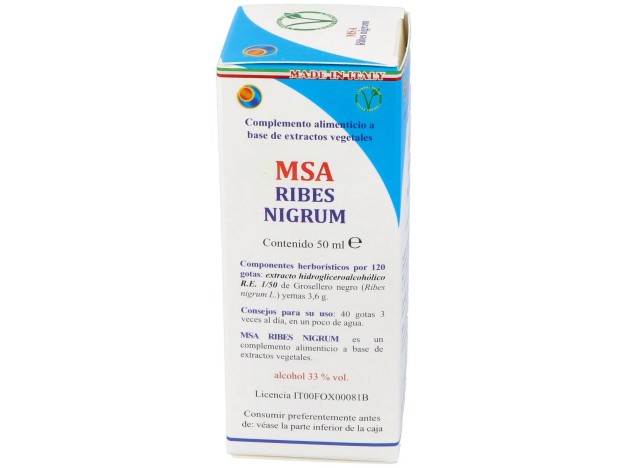 Msa Ribes Nigrum Yemas Grosellero Negro 50Ml.