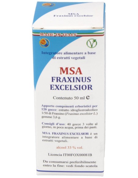 Msa Fraxinus Excelsior Yemas 50Ml.