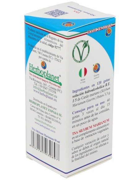 Herboplanet Tsa Silybum Marianum 50Ml