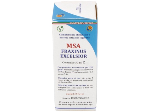 Msa Fraxinus Excelsior Yemas 50Ml.