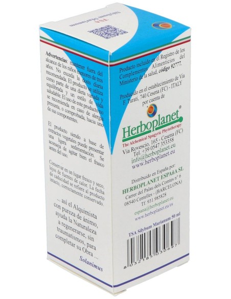 Herboplanet Tsa Silybum Marianum 50Ml
